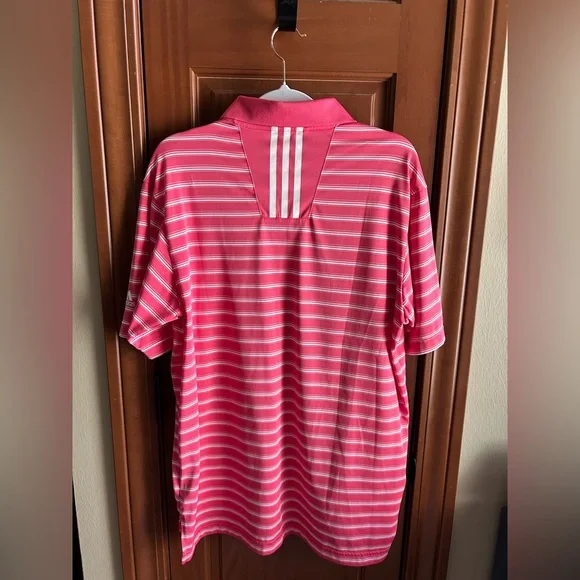3 Adidas Climalite Polo Golf Shirts Sz Small Good Condition-Mark On Orange Shirt - Picture 11 of 11